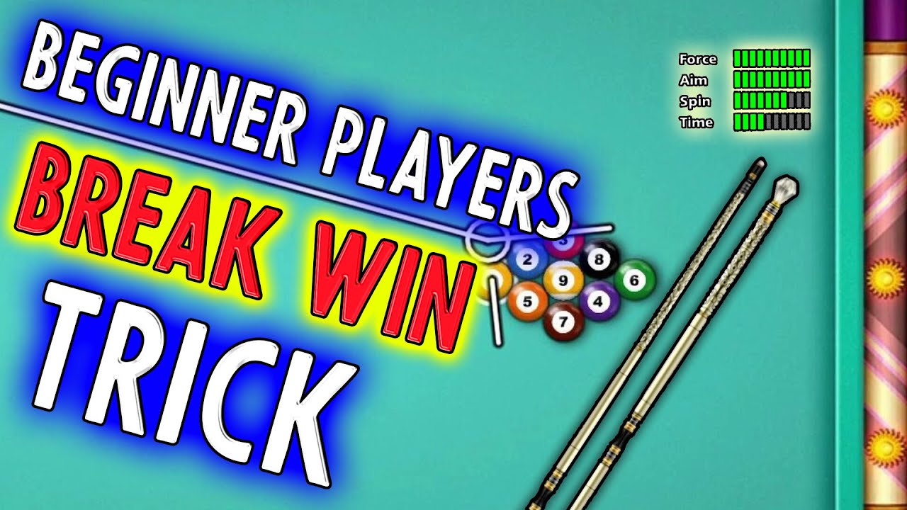 8Ball Pool 9 Ball 1 Shot Win With Diamond Cue 💎 9 Ball Pool Golden Break