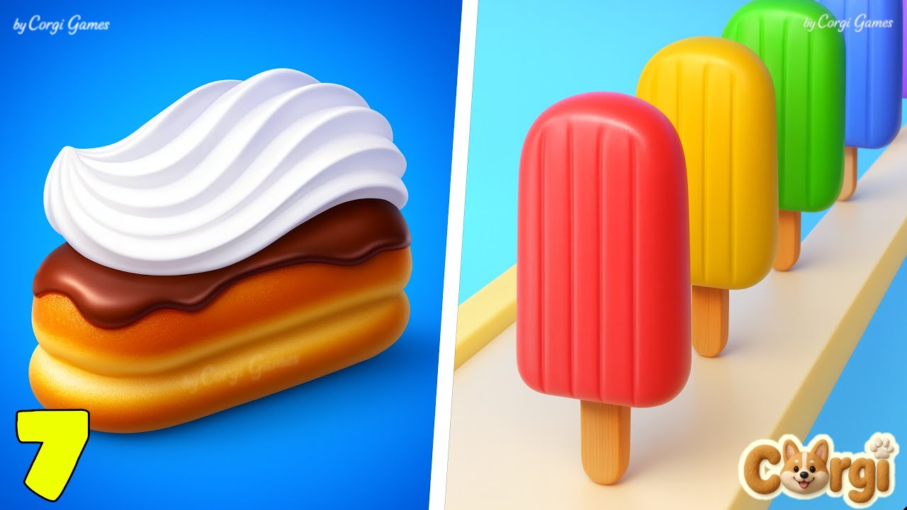 Popsicle Stack 🆚 Perfect Cream - All Levels Satisfying Walkthrough Gameplay Part 7