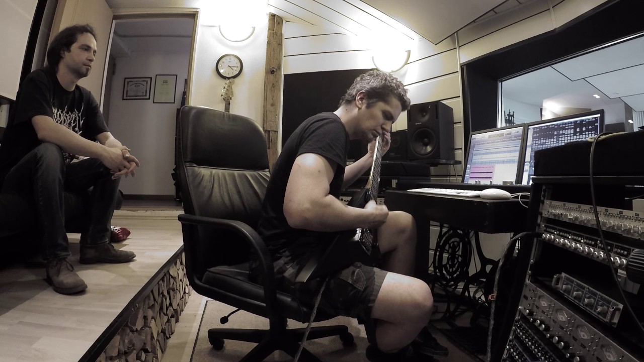 Voices Of Decay - studio diary #3 - recording guitars - new album spring 2017