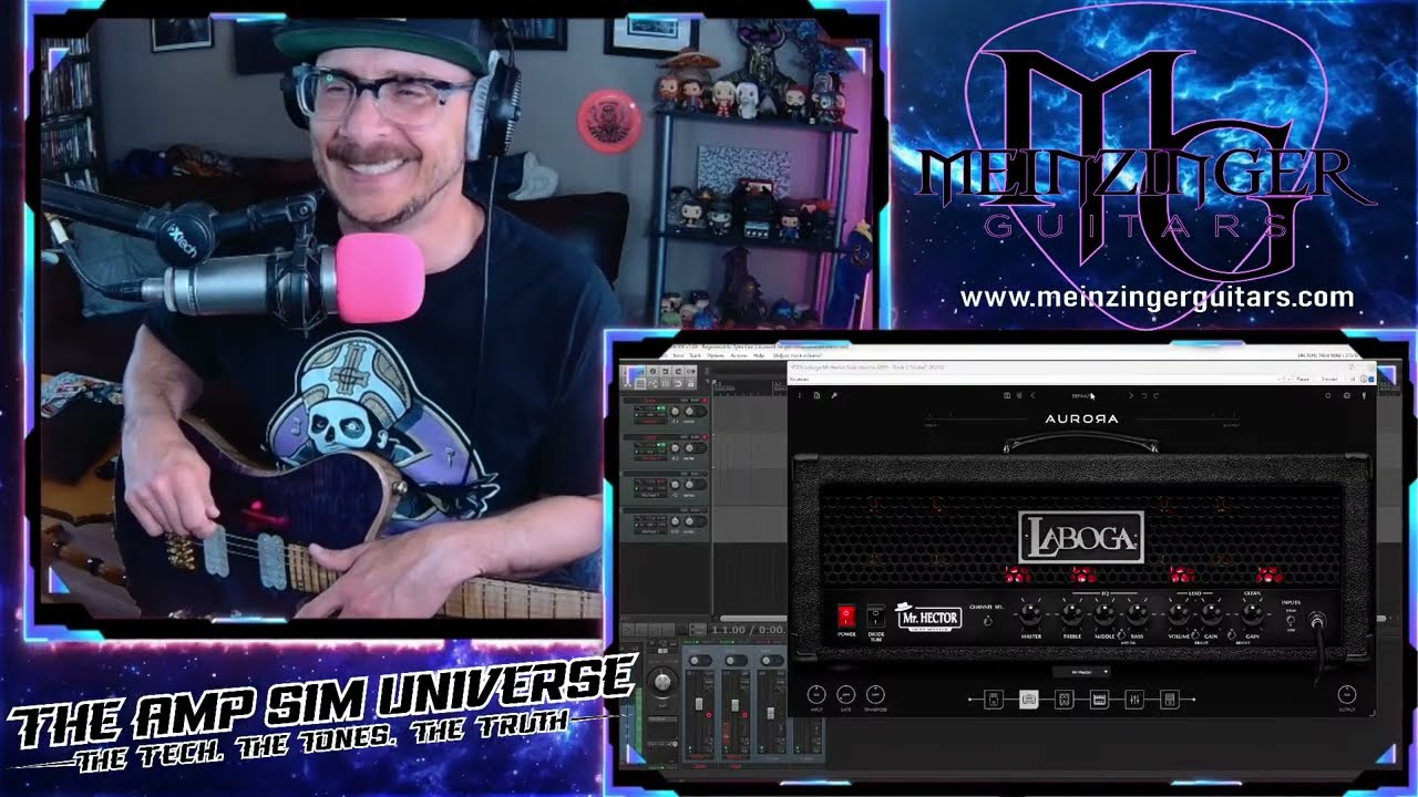 THE AMP SIM SHOW - E140 - RELEASE STREAM! - Aurora Dsp Laboga Mr.Hector V2!!! Drop in!!