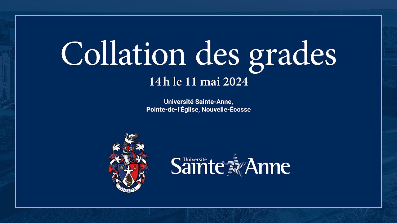 Collation des grades 2024
