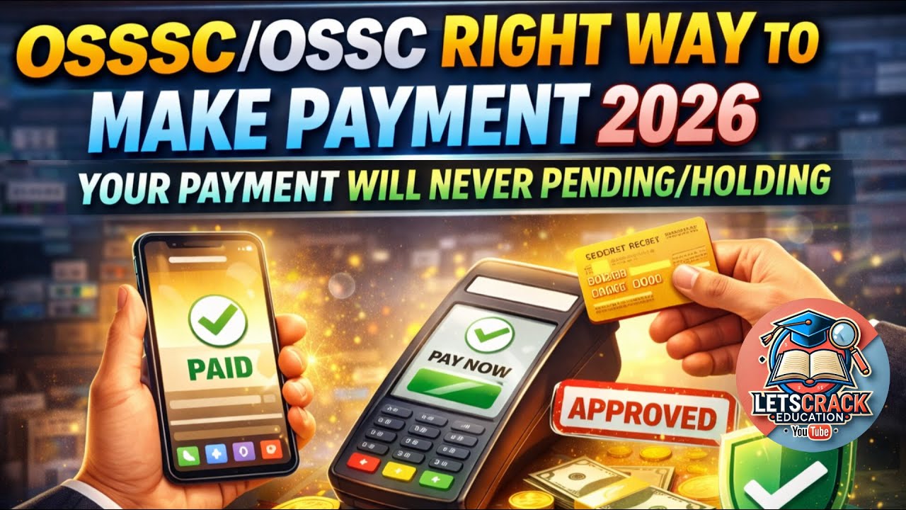 OSSC / OSSSC Online Payment 2026 | 100% Safe Method | Before Paying OSSC / OSSSC Fee 2026