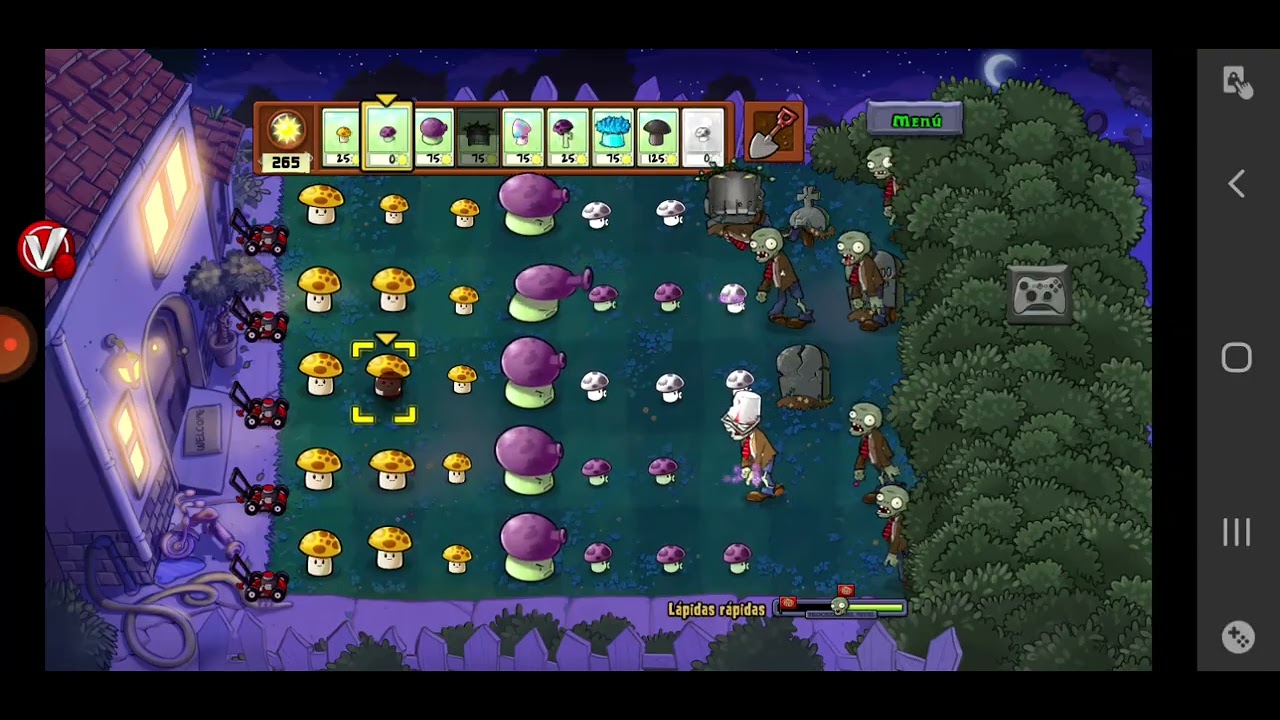 PvZ Touch Minigames: Grave Danger