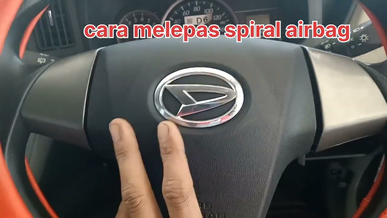cara melepas spiral airbag sigra Ayla dan sejenisnya