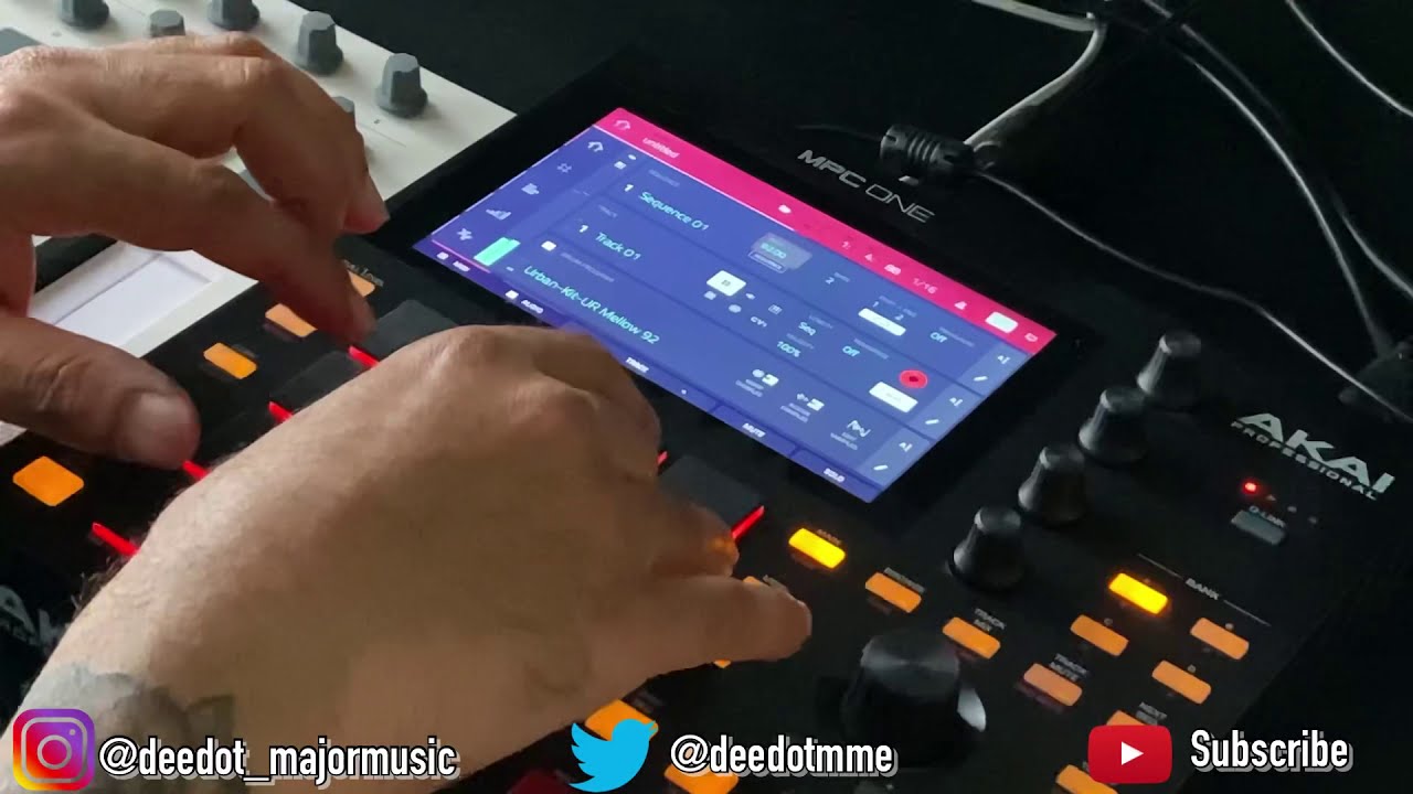 MPC One Beatmaking with the Urban Roulette Expansion