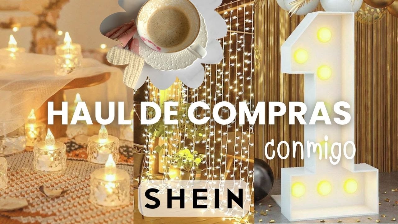 Haul de compras Shein, luces de decoración⭐️⭐️⭐️