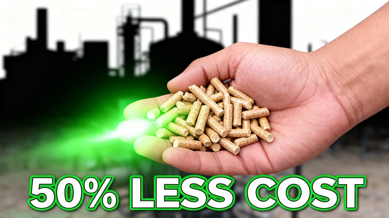 “PELLET BURNER: Diesel–LPG ka Game Over 🔥 | Fuel Cost 50% Tak Kam”