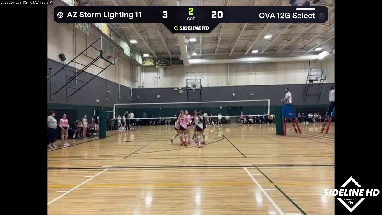 OVA 12G Select vs. AZ Storm Lighting 11 (2026.03.14)