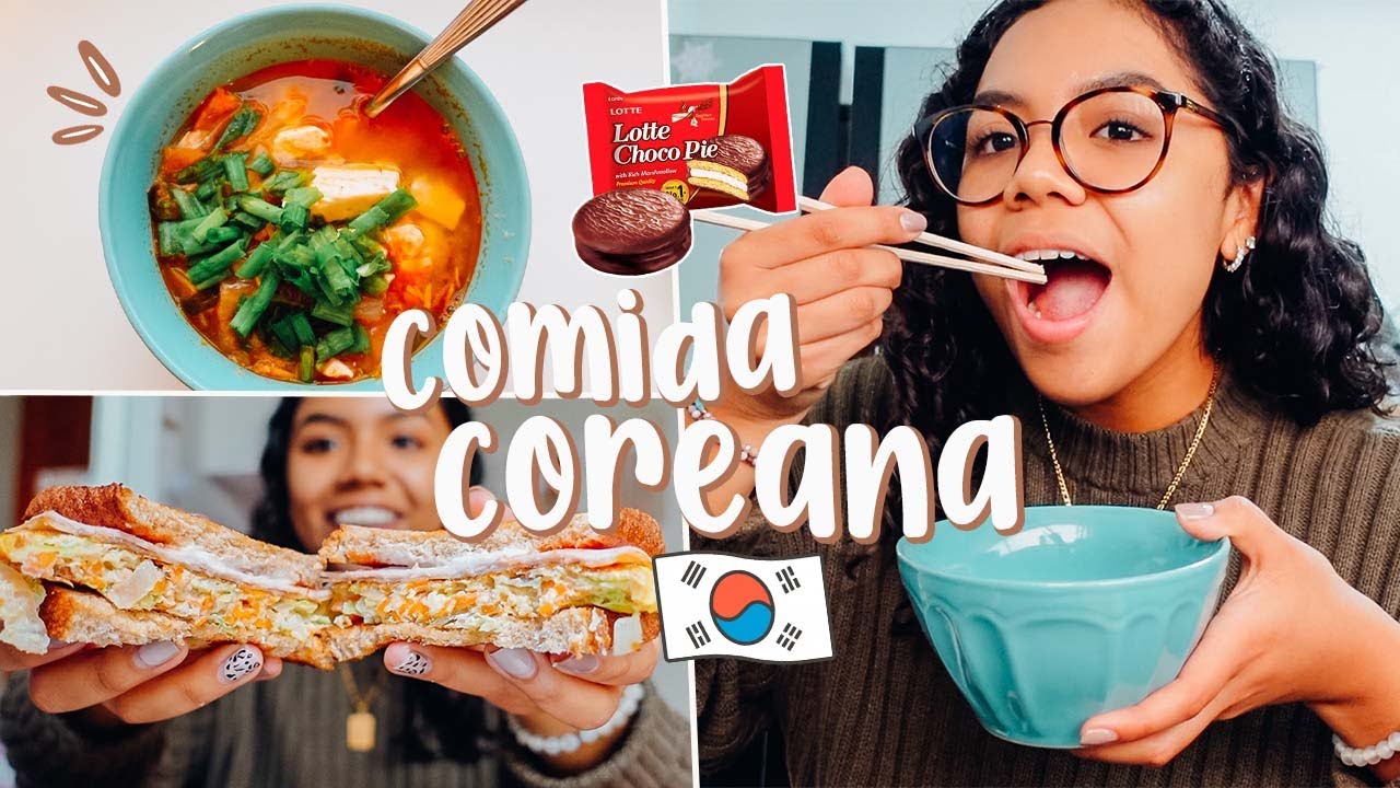 UN DÍA COMIENDO SOLO COMIDA COREANA 🇰🇷 | Johanna De La Cruz