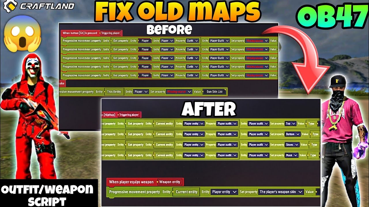How to fix missing source problem in craftland | Outfit/weapon skin script | Guide Gamer