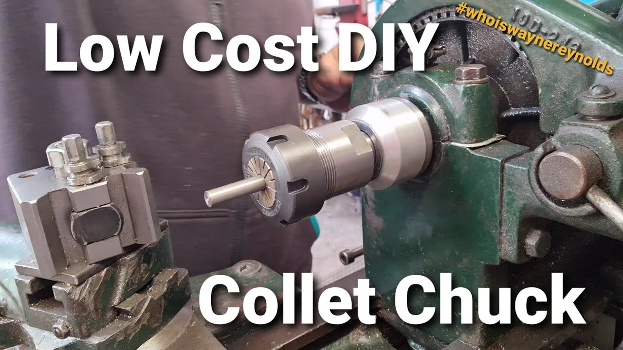Making a Collet Chuck for the Lathe, How To, Easy Project #Shopmadetools