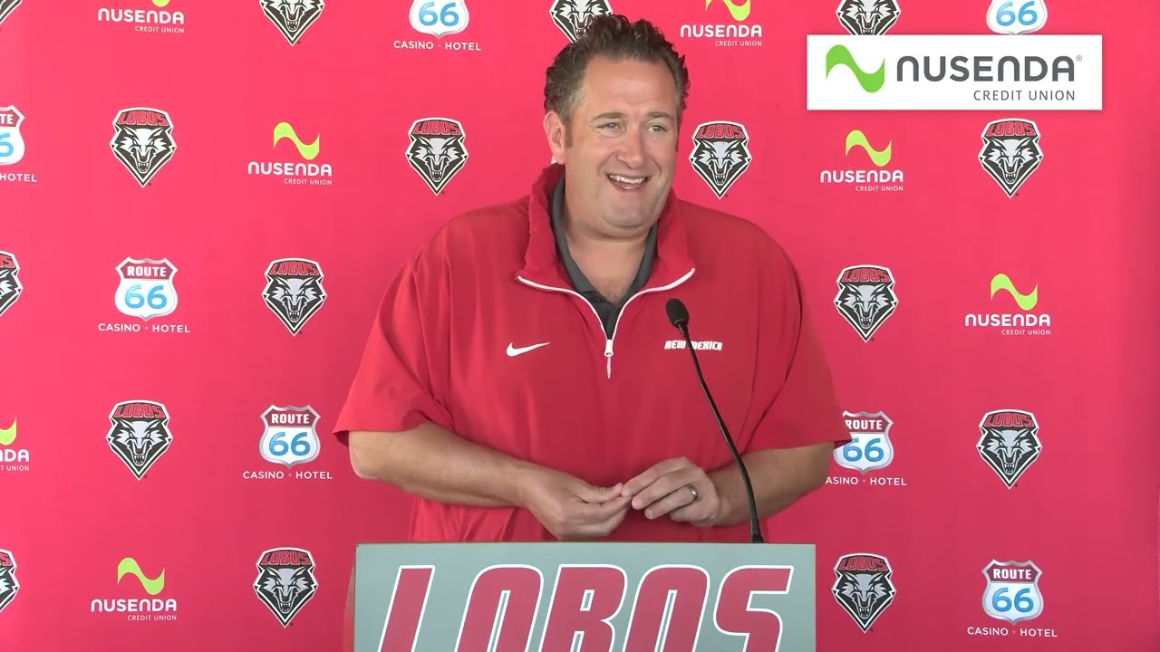 Lobo Football: Jason Eck Media Availability (10/7/25)