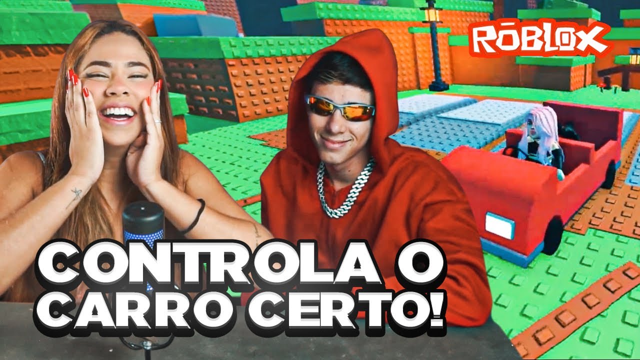 TENTANDO DIRIGIR OBBY EM DUPLA COM MEU NAMORADO