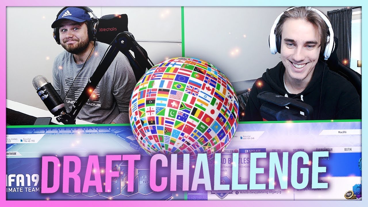 DEN ULTIMATA LAND-DRAFTEN MOT GGFROLLE! | Fifa 19 på svenska!