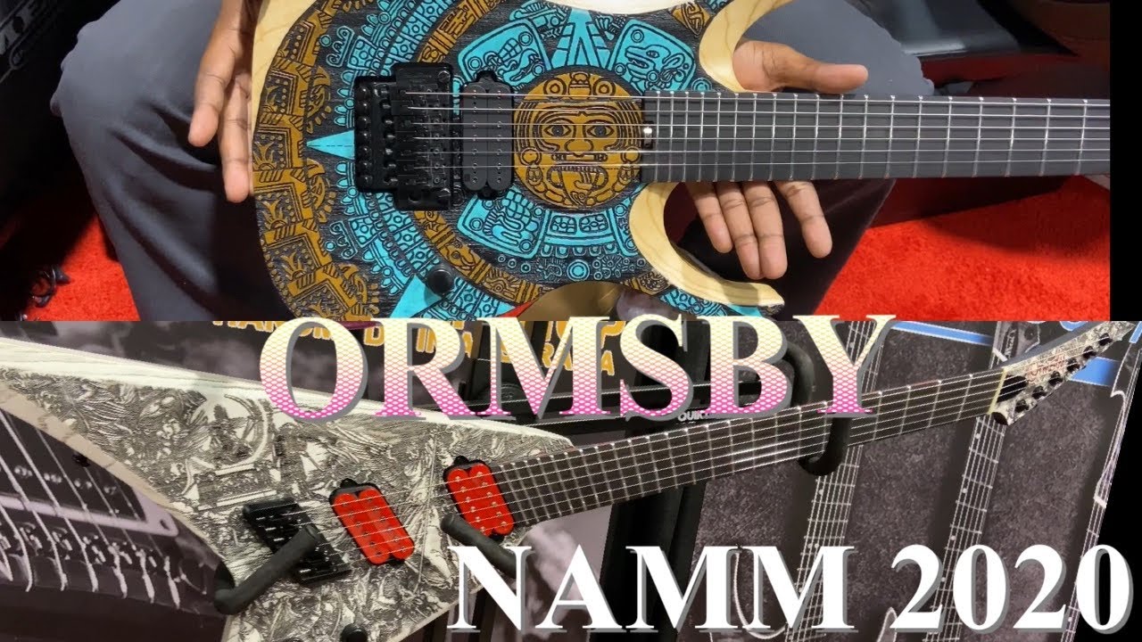 Ormsby гитары. NAMM 2020