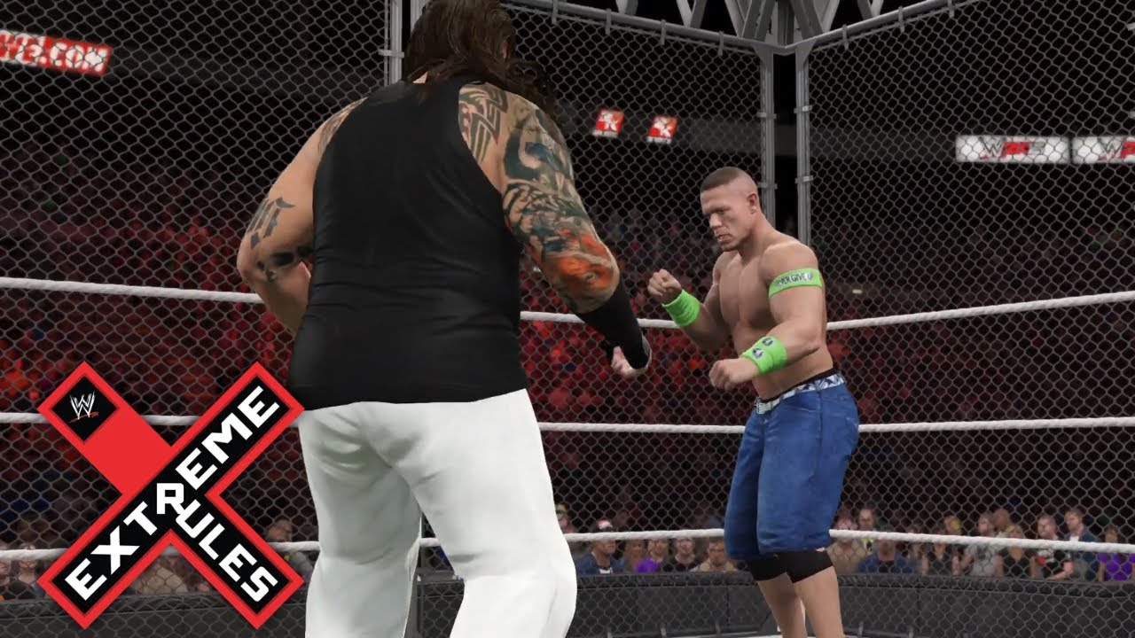 WWE 2K15 - John Cena Vs Bray Wyatt - Steel Cage: Extreme Rules 2014