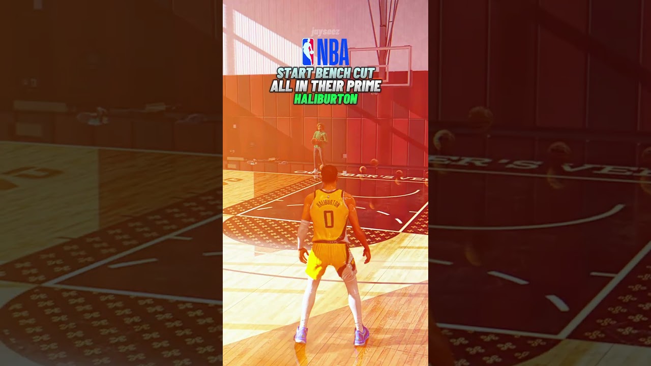NBA Start Bench Cut All In Their Prime #nba #lebronjames #kobe #curry #shorts #nba2k #sub