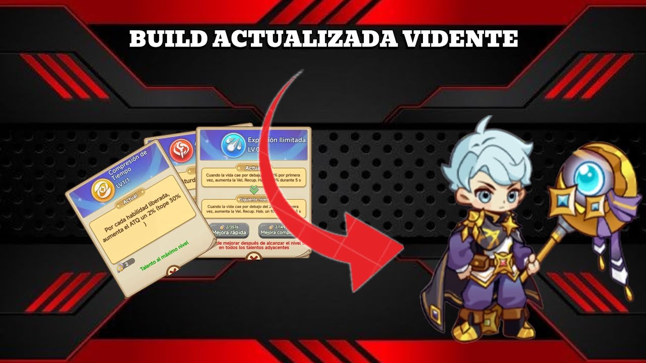 GUIA ACTUALIZADA PARA LA CLASE DE VIDENTE / LEGEND OF MUSHROOM / Kaido