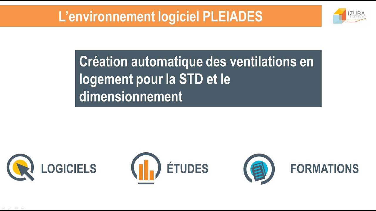 Usage des pièces et ventilation dans Pleiades