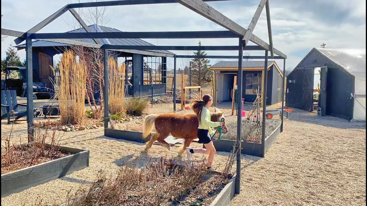 We are Back with BIG Changes at the Lawrence Garden Farm | Wisconsin Garden in February