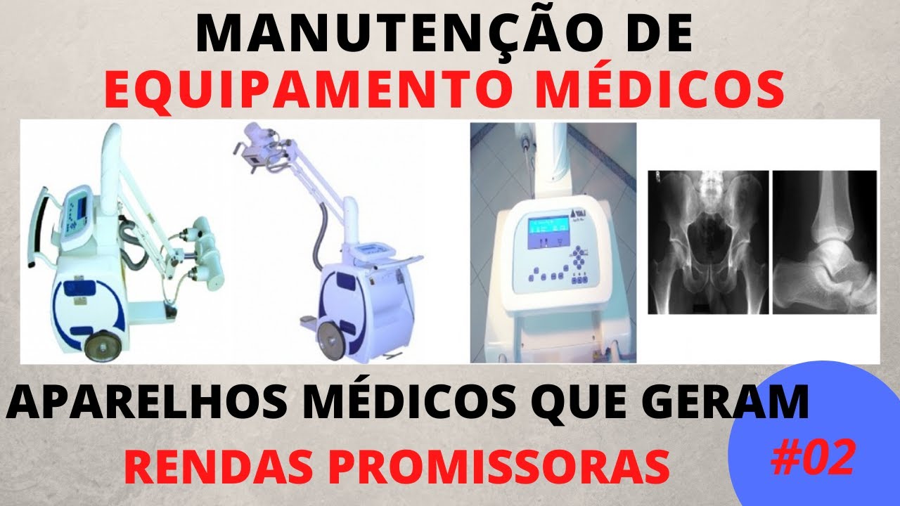 APARELHO DE RAIOS-X  MÓVEL - Equipamento Médico / Trabalhe consertando como Técnico Industrial  #02