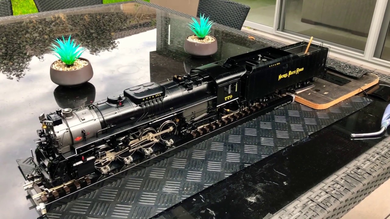 2005 ASTER Berkshire NKP 779 - First Steam Test