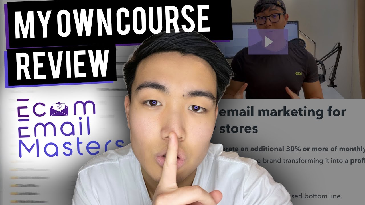 Reviewing My Own Ecommerce Email Marketing Masters Course