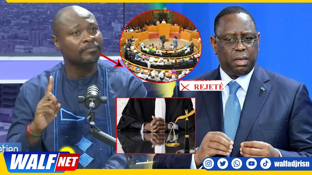 ​Mise en Accusation Macky Sall REJET&Eacute;E : Guy Marius Sagna 