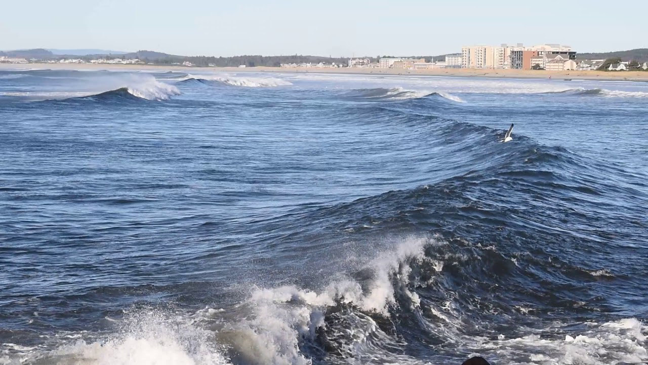 Surf's up in Seaside OR
