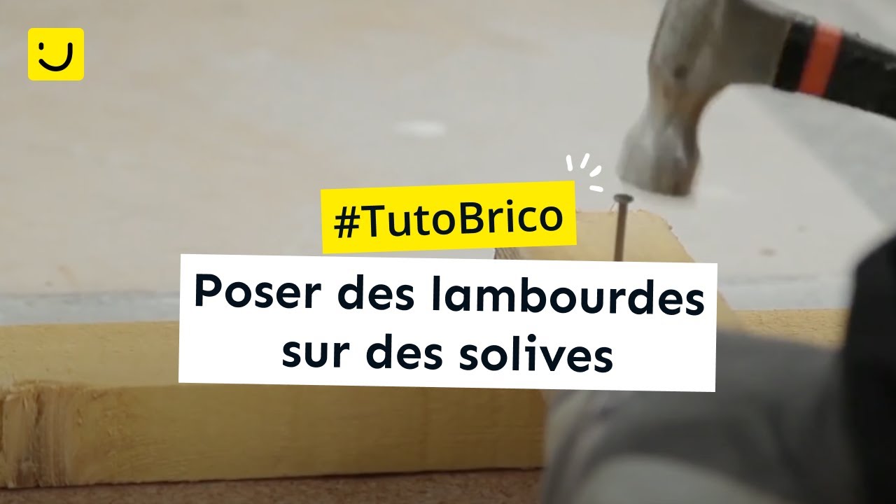 TUTO Poser des lambourdes sur des solives