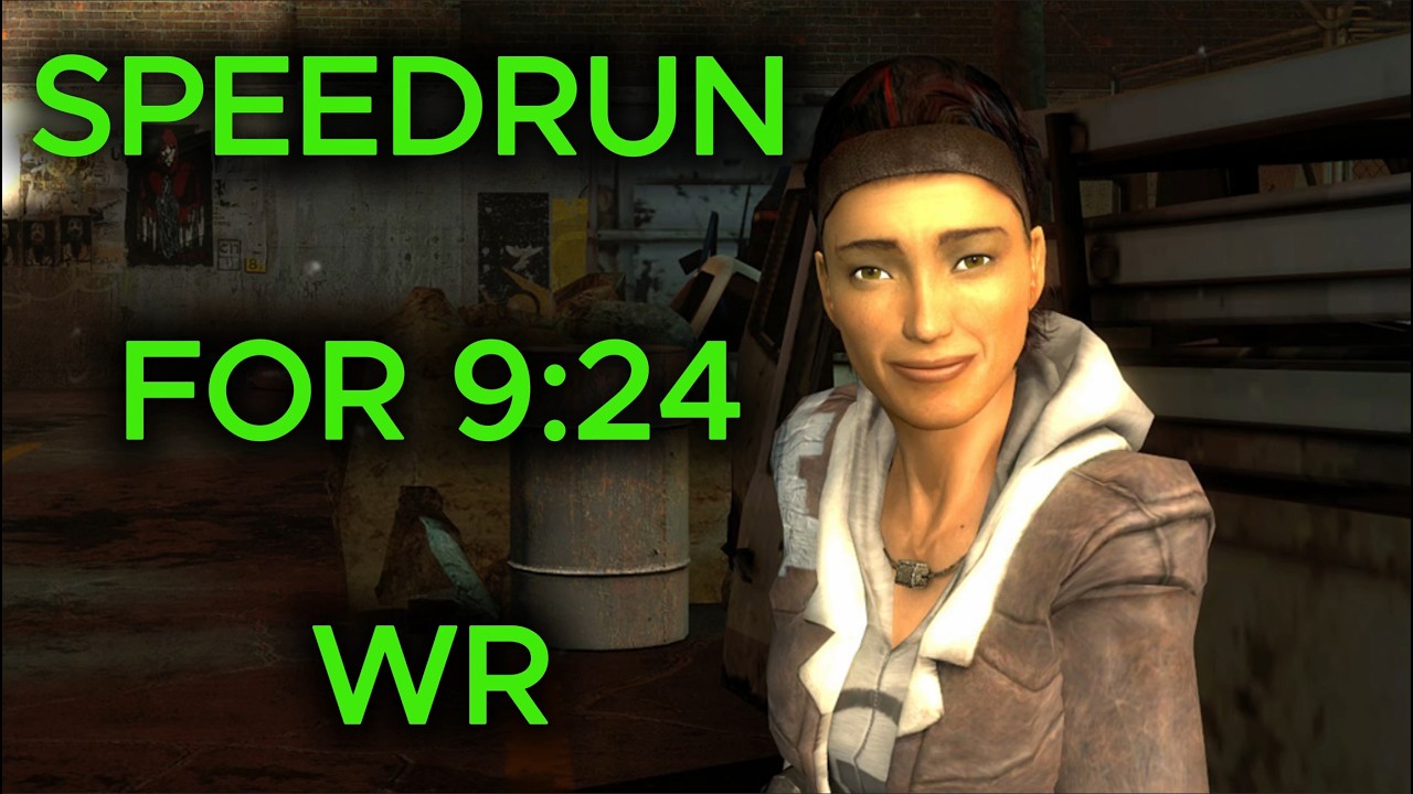 [World Record] Speedrun Half-life 2 EP1 For [9:24]