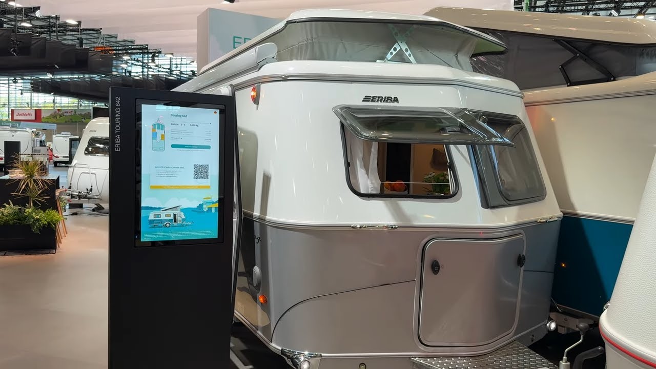 Eriba Touring 642 (season 2026) Interior and Exterior - Caravan Salon 2025 Dusseldorf