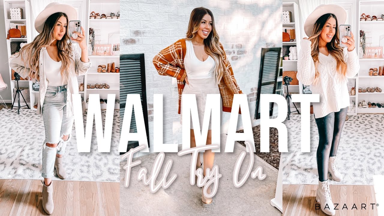 Fall Walmart Clothing Haul & Try On | Fall Walmart Haul 2021