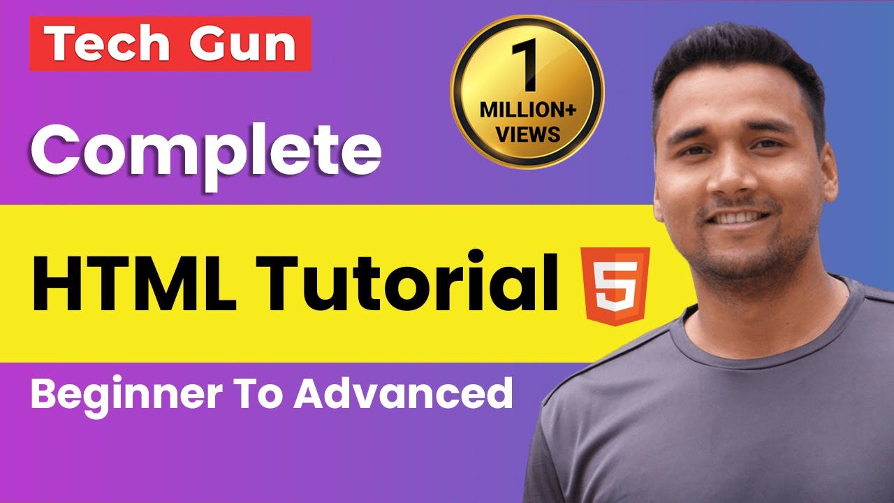 HTML Tutorial for Beginners | HTML Full Course in Hindi | How to create a Website using HTML and CSS