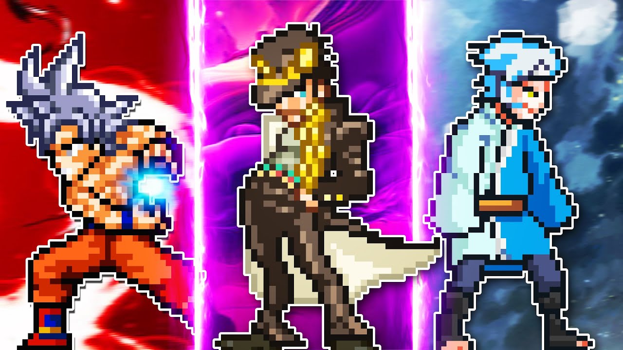FIZ LUTAS ALEATÓRIAS NO JUMP FORCE MUGEN V13!
