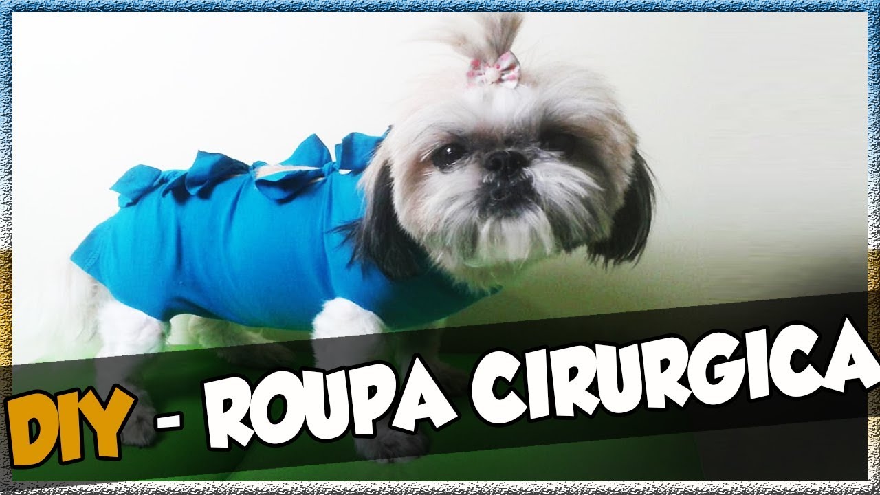 DIY Roupinha Cirurgica P/ Macho e fêmea