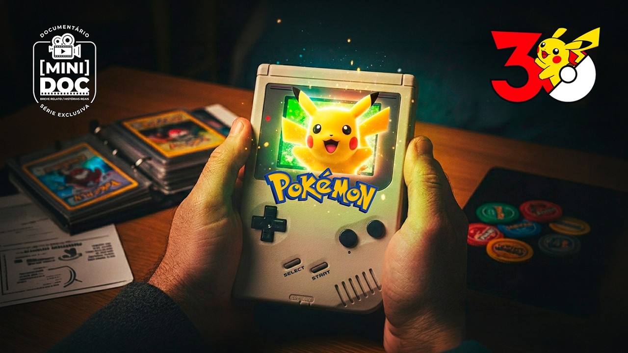 Pokémon 30 anos depois! Toda a Nostalgia de Pokémon!