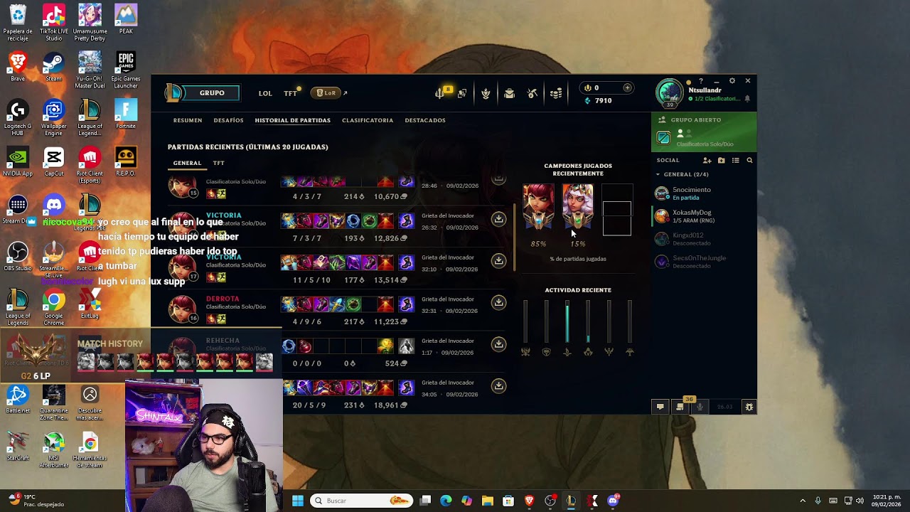 LATAM vs EUW - CALLANDO BOCAS Y DOMINANDO EUW (Dia 5)