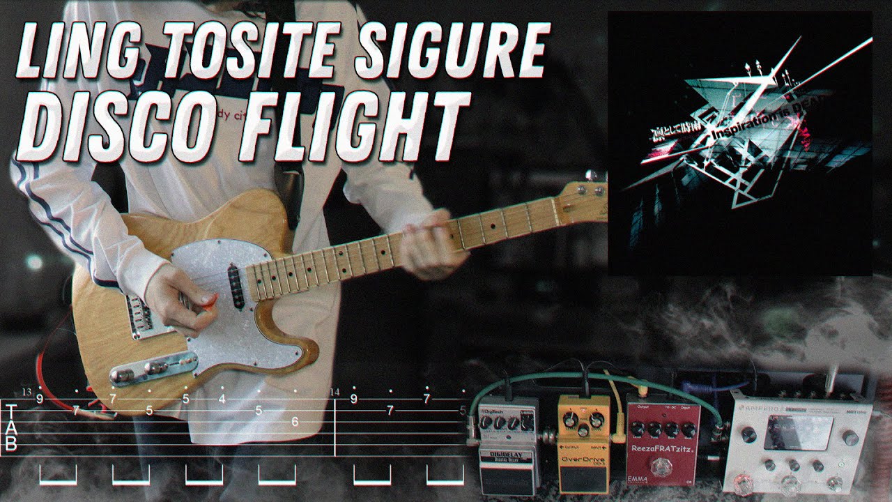 凛として時雨『DISCO FLIGHT』| Guitar Cover with tabs