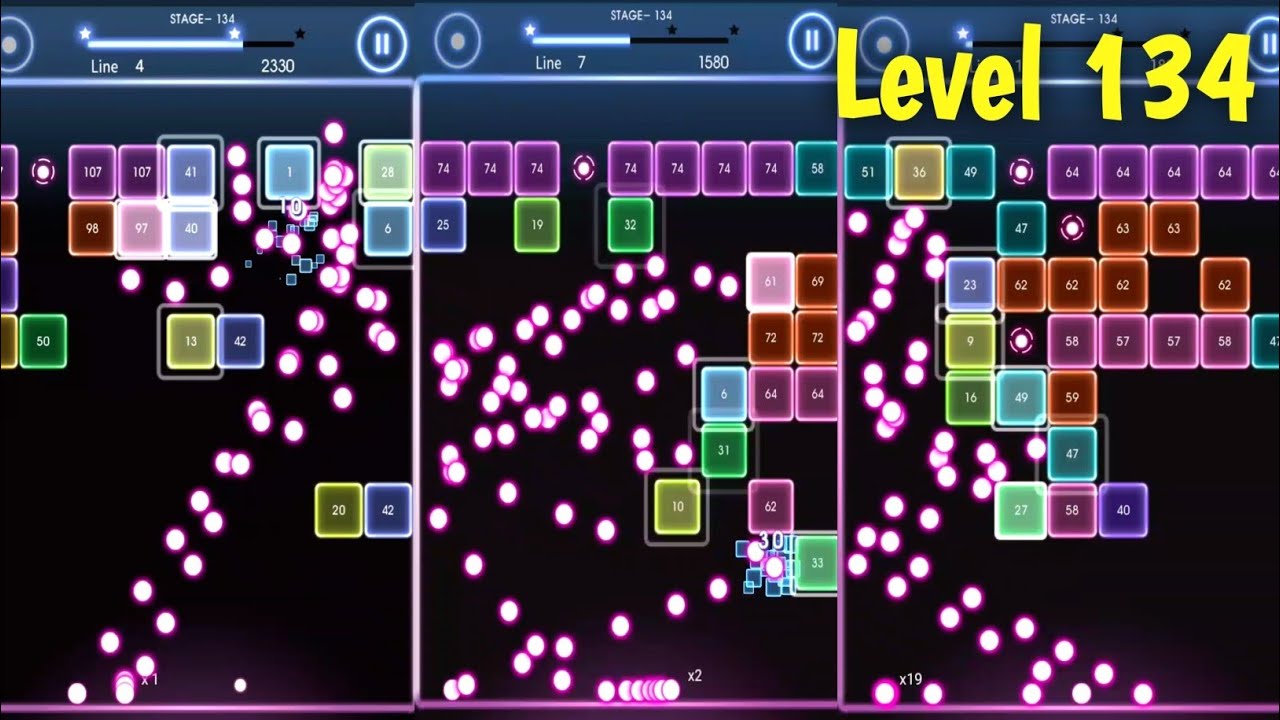 Bricks Breaker Quest Level 134 Solution! Easy Trick to Beat the Stage (No Fail)