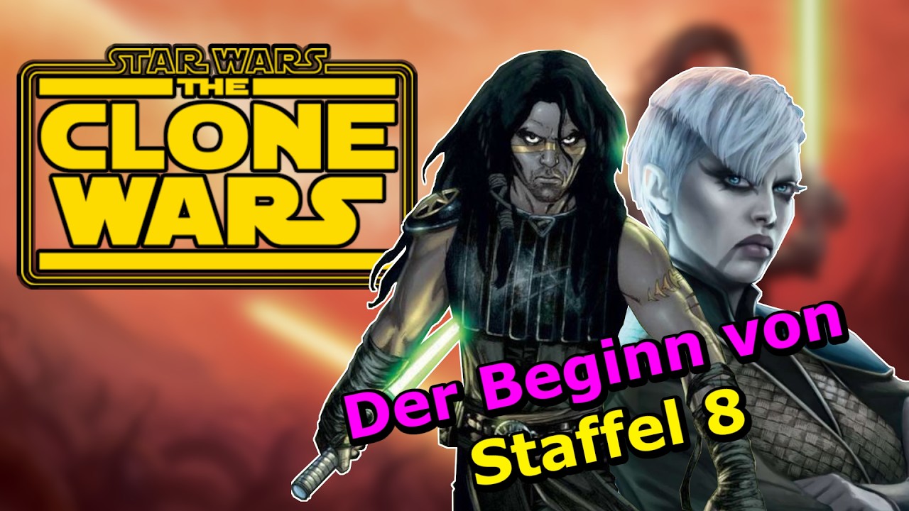DER BEGINN DER 8. STAFFEL VON STAR WARS: THE CLONE WARS - Dark Deciple (Teil 2)