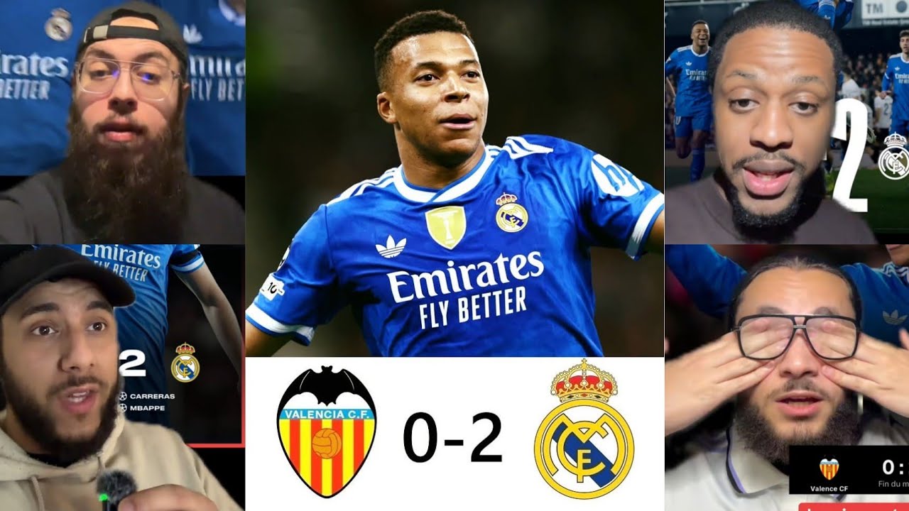 🚨 INCROYABLE ! LE REAL MADRID  S'IMPOSE 2-0 FACE &Agrave; VALENCE