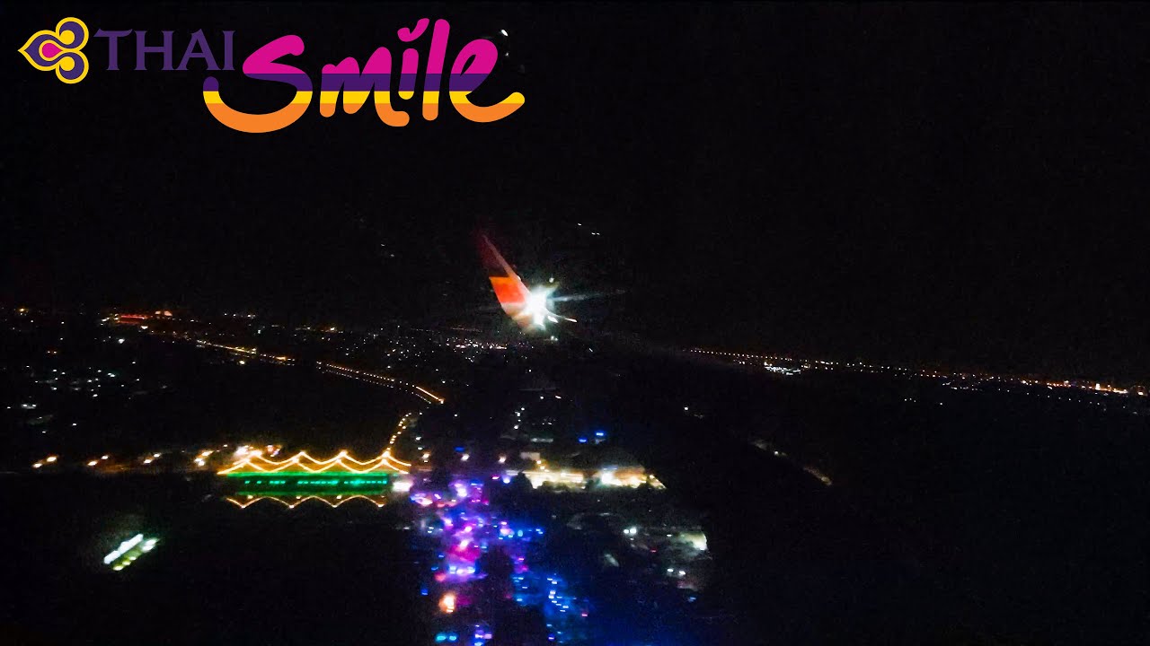 Thai Smile A320-200 Full Takeoff and Landing | Bangkok [BKK] - Chiang Rai [CEI]