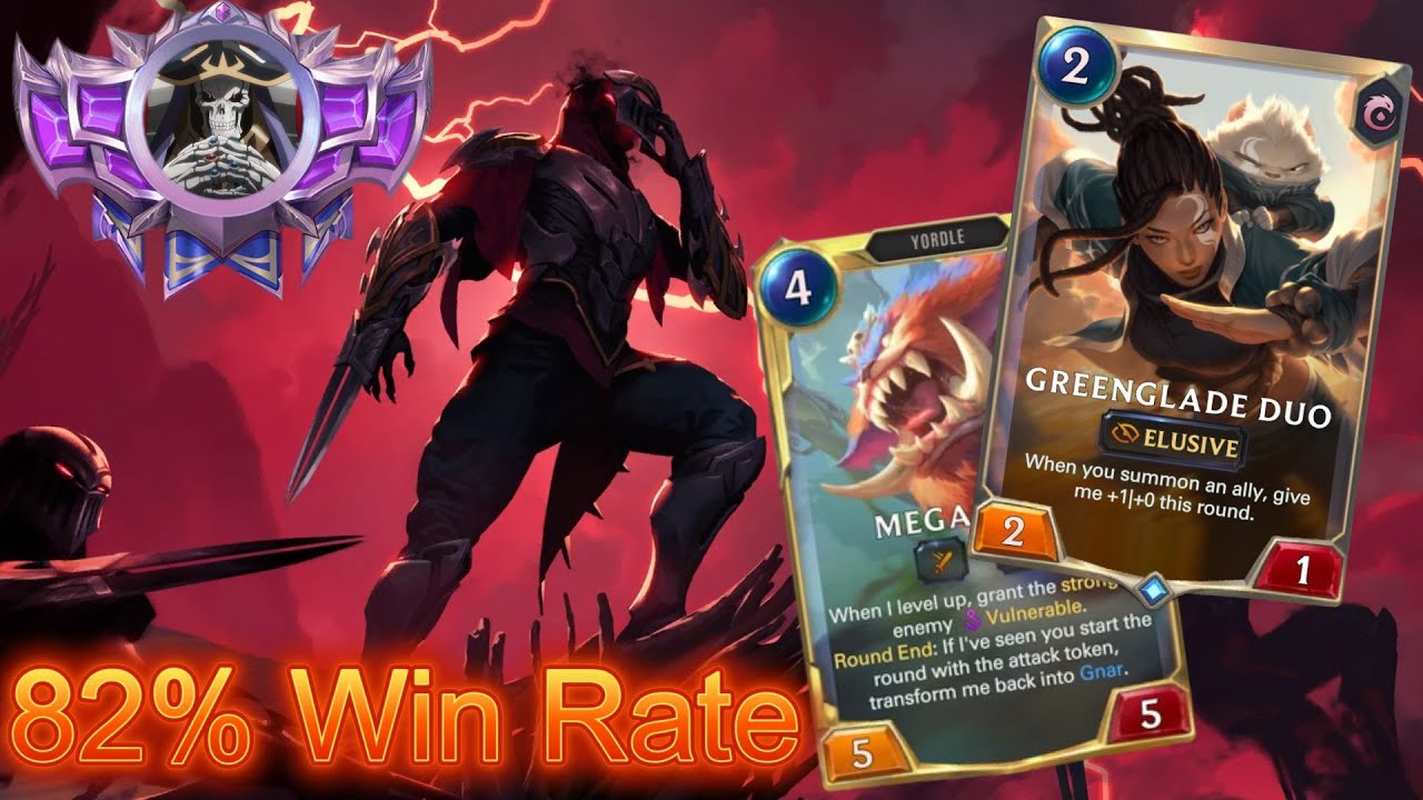 Zed Gnar To Masters With 82% Win Rate | Legends of Runeterra