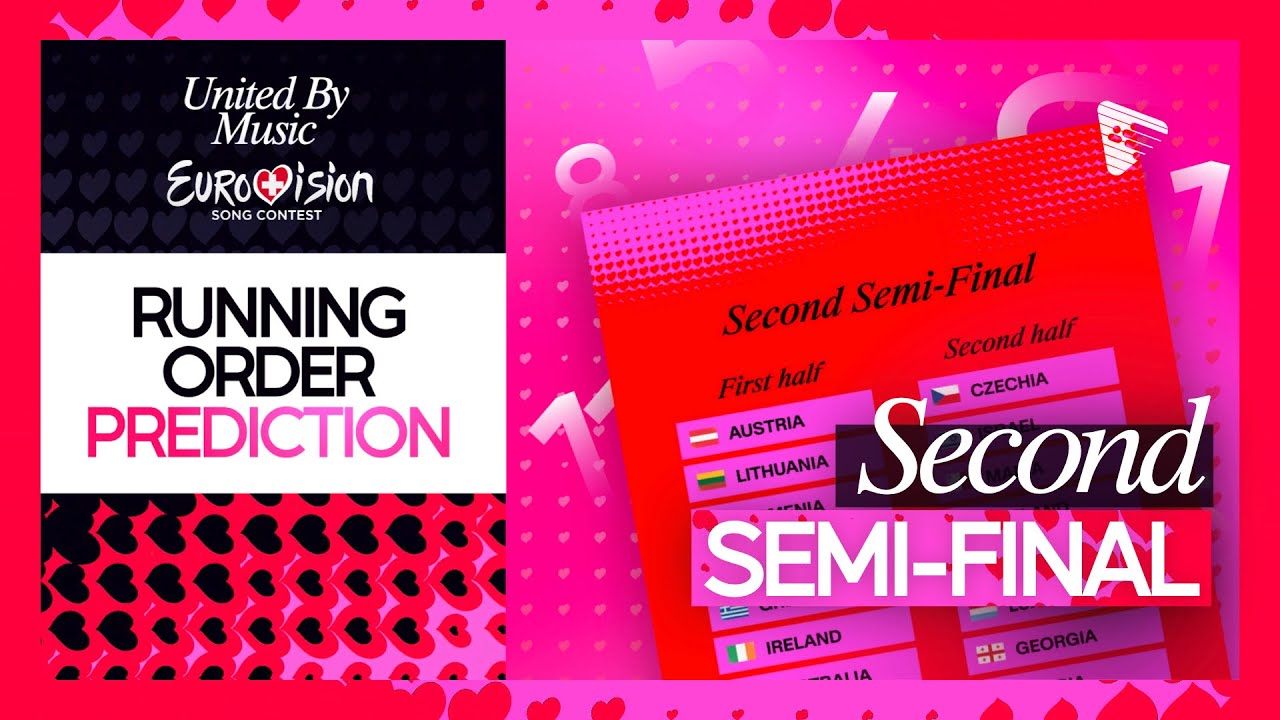 🇨🇭 Eurovision 2025: Semi-Final 2 - Running Order Predictions (With Comments)