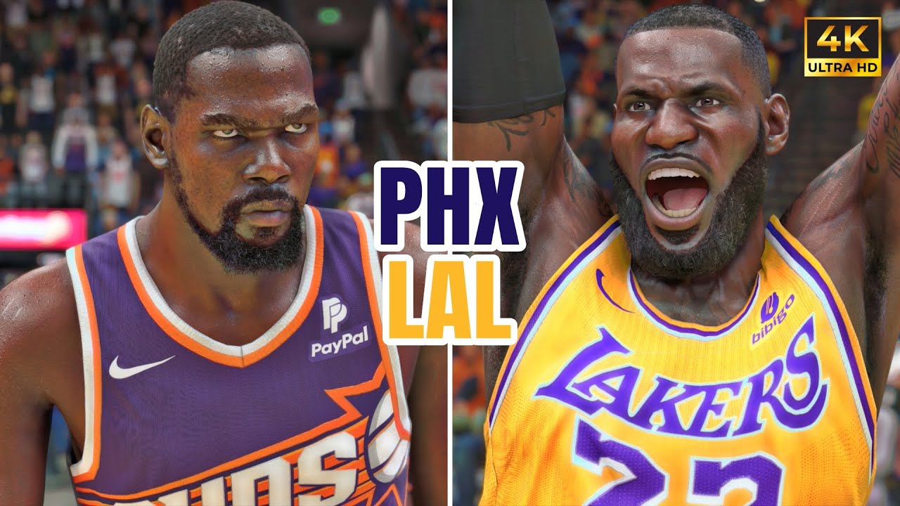LAKERS vs SUNS (PS5) - NBA 2K24 [4K UHD]