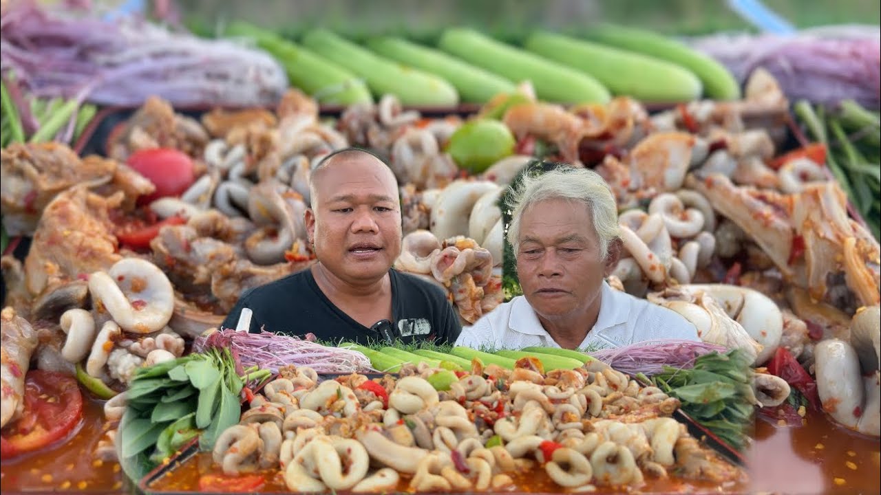 ตำเป็นพวง คำละพวงพวงละคำ คำใหญ่ๆคือเก่าครับ | อิแอบแซบ