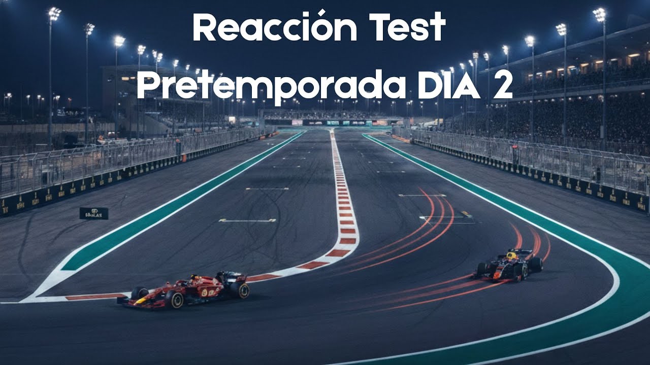 Telemetria Test de Pretemporada F1 Dia 2 Turno Tarde