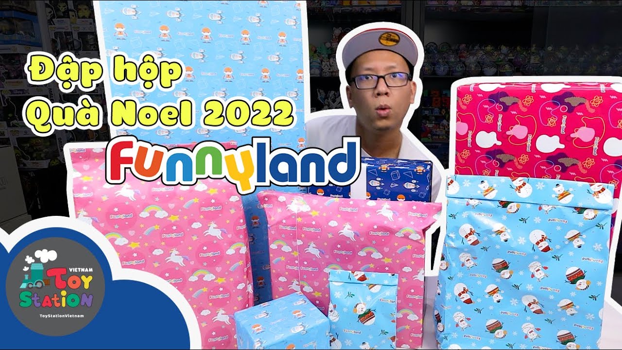 Đập hộp to&agrave;n bộ qu&agrave; Gi&aacute;ng Sinh 2022 từ Funny Land ToyStation 729