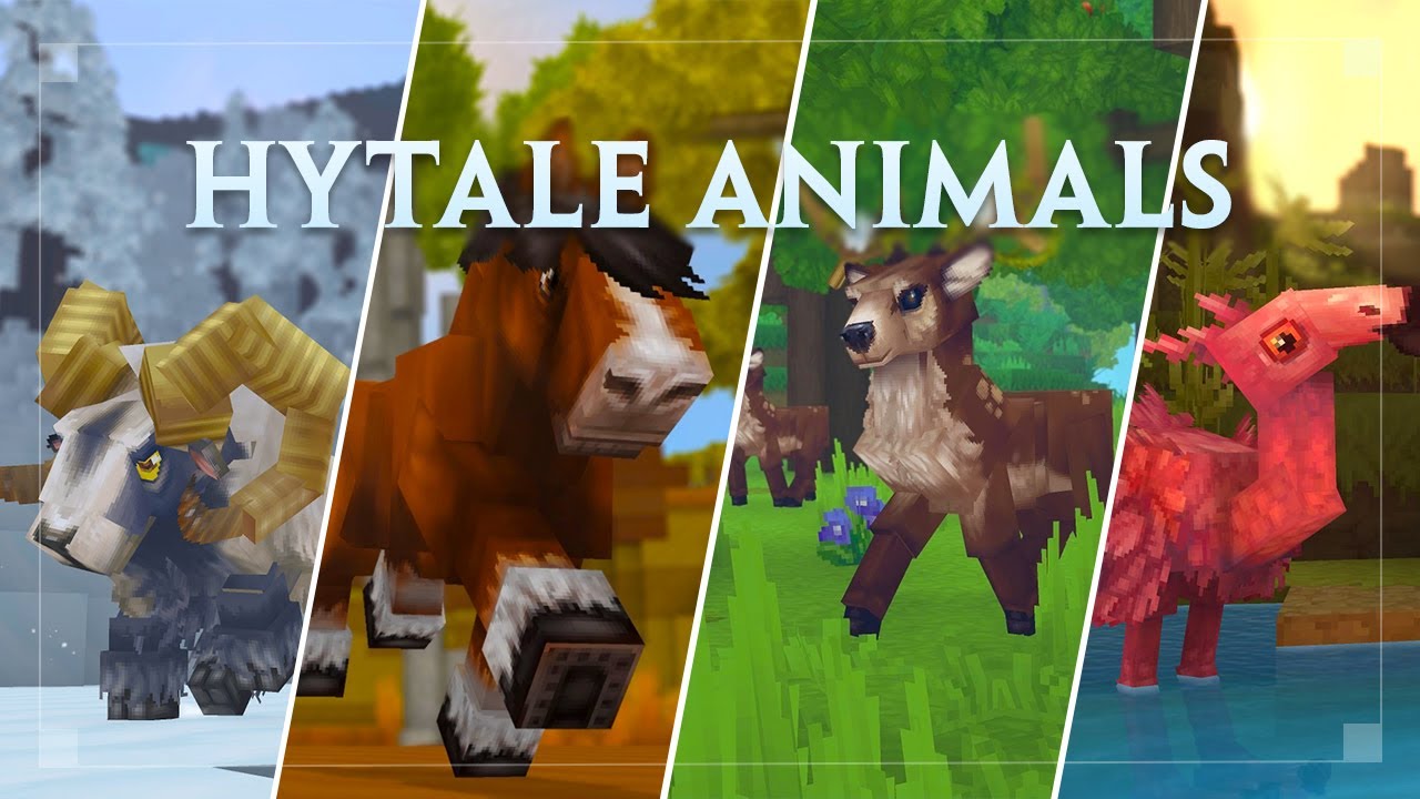 All Hytale Animals | 2021 Preview